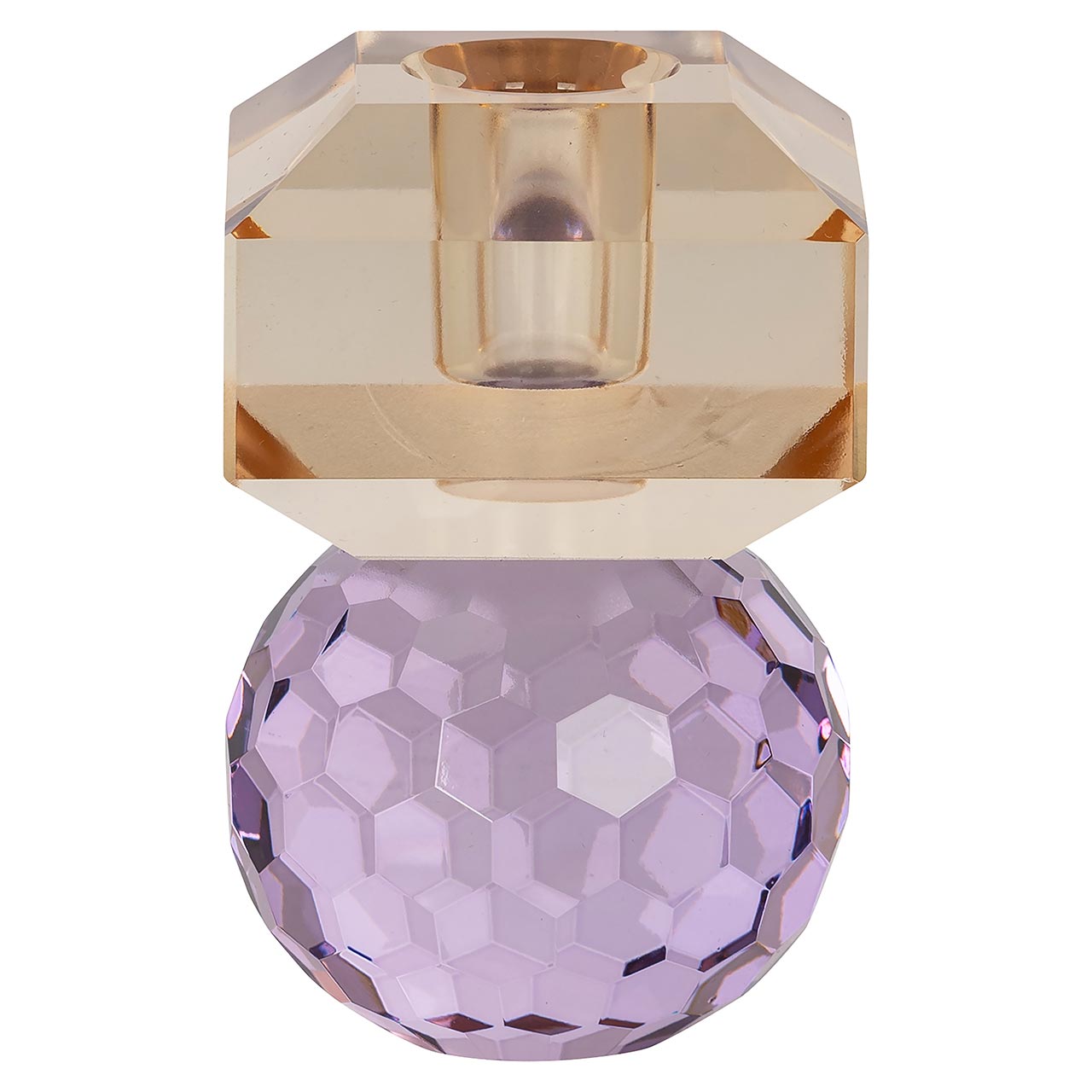 Richmond Decoration | Kerzenhalter Mirne (orange/lila)