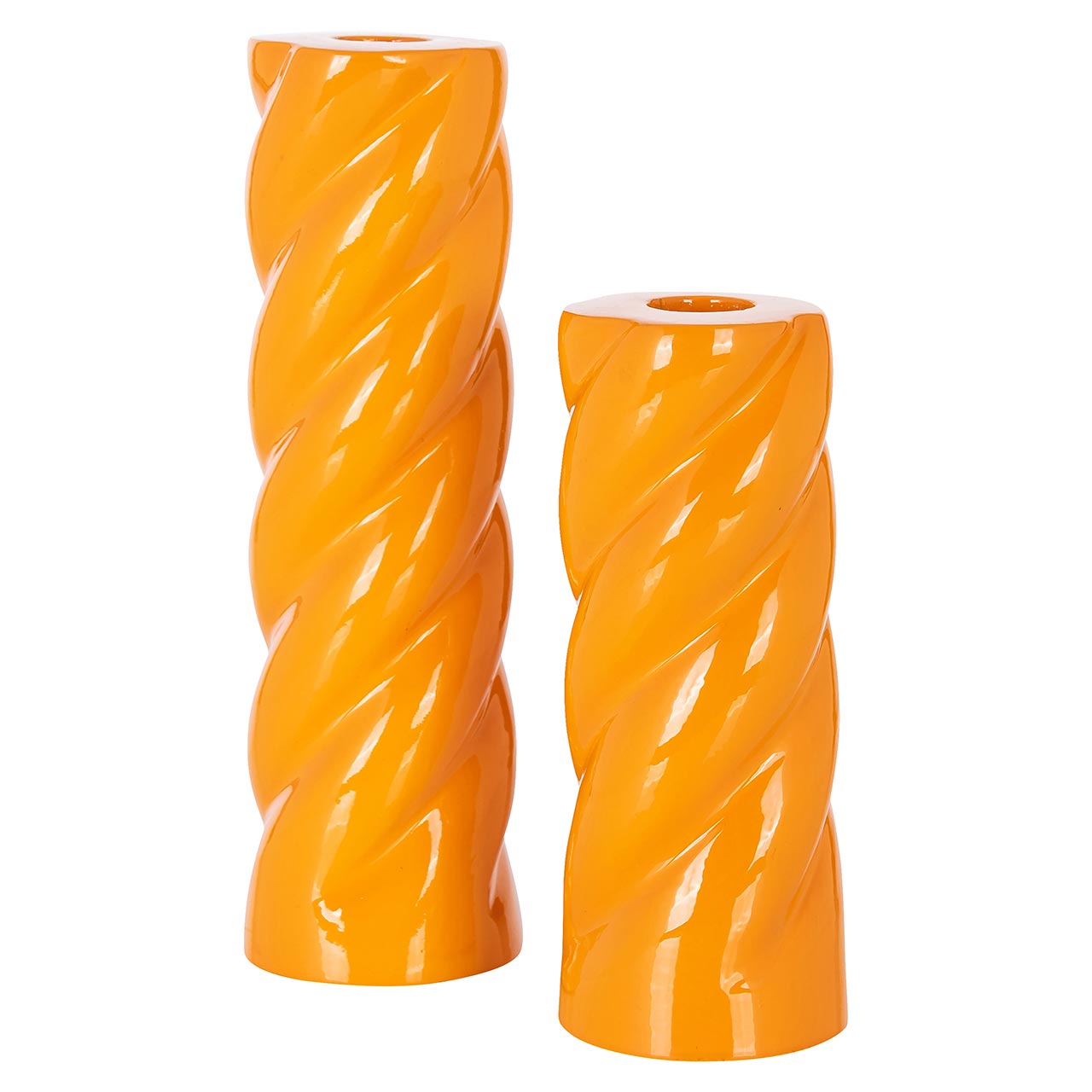 Richmond Decoration | Kerzenhalter Djoy (orange) S
