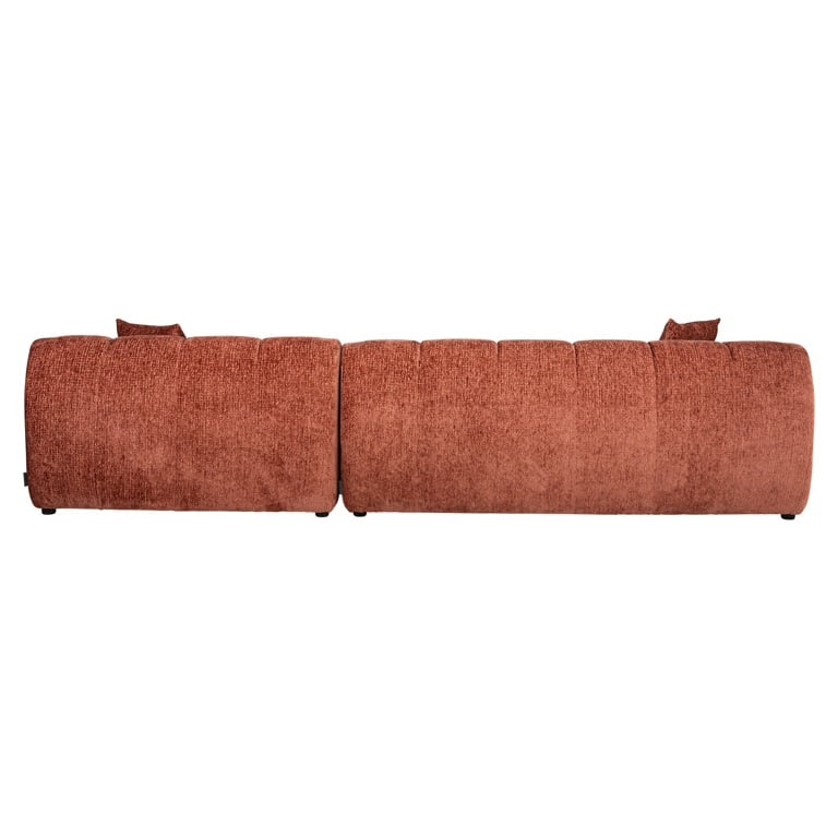 Cube | Sofa 3-Sitzer mit Lounge rechts (koralle) Cube | Sofa 3-Sitzer mit Lounge rechts (koralle)