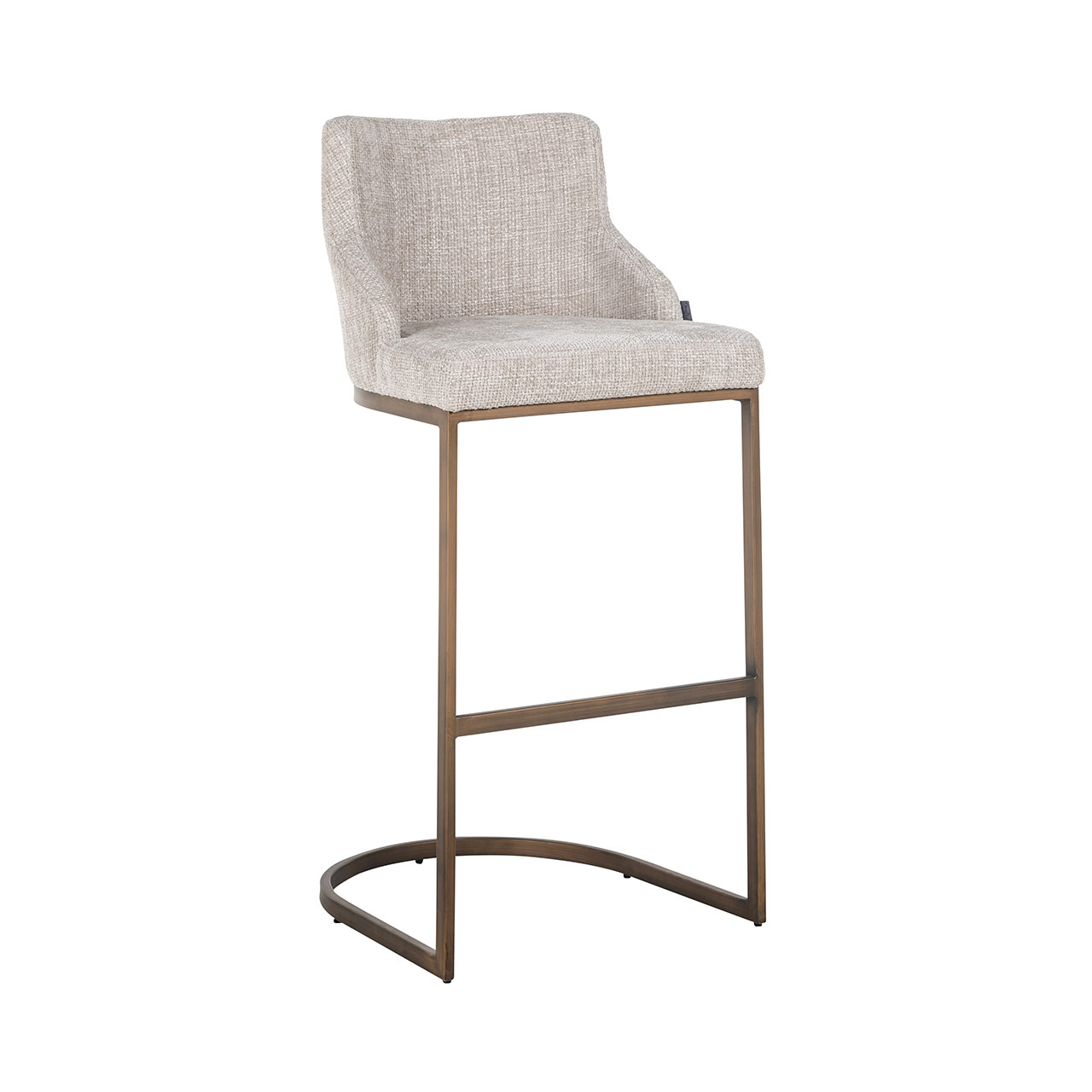 Barhocker Bolton (natur/brushed gold) Barhocker Bolton (natur/brushed gold)