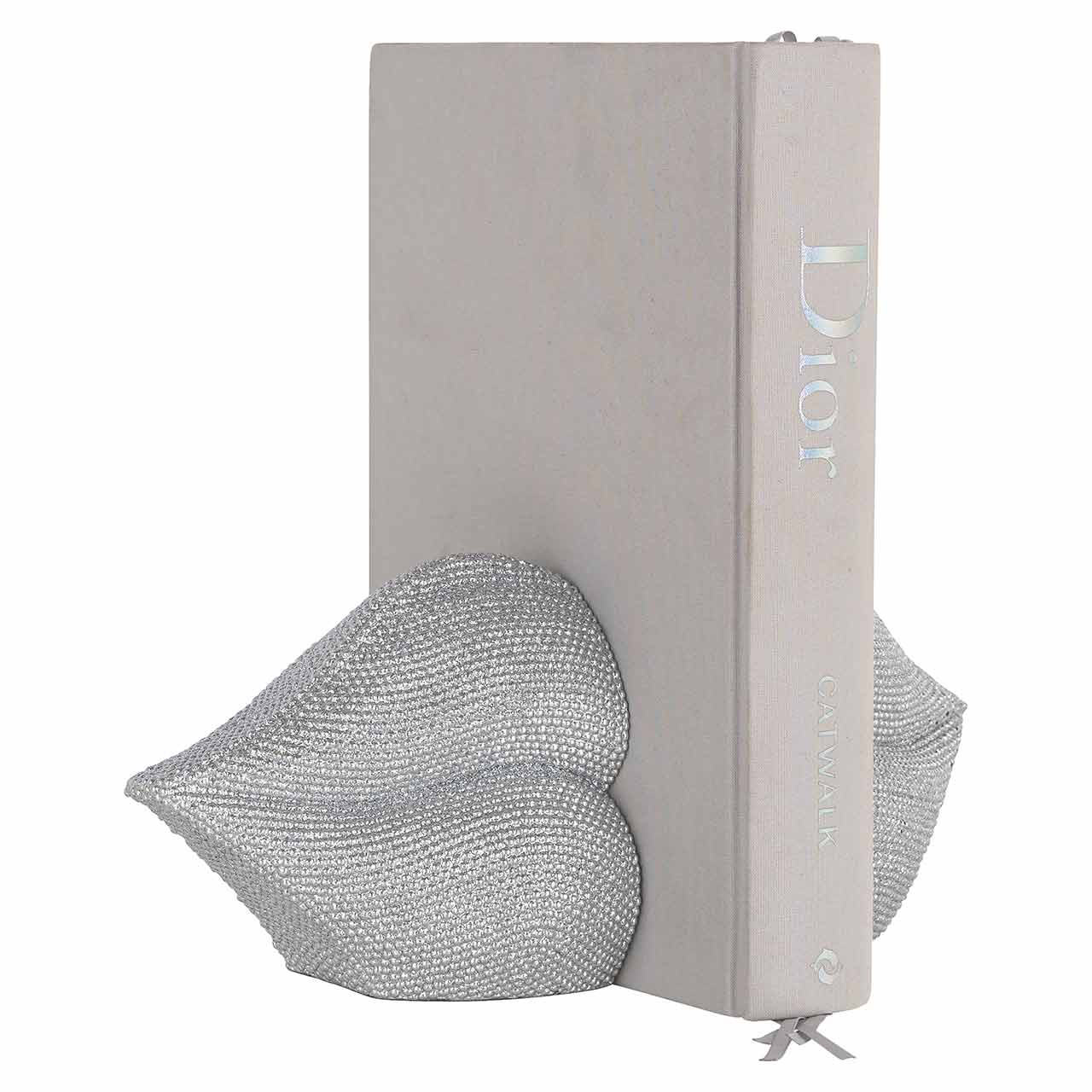 Richmond Decoration | Deko-Objekt Buchständer Kiss (silber)