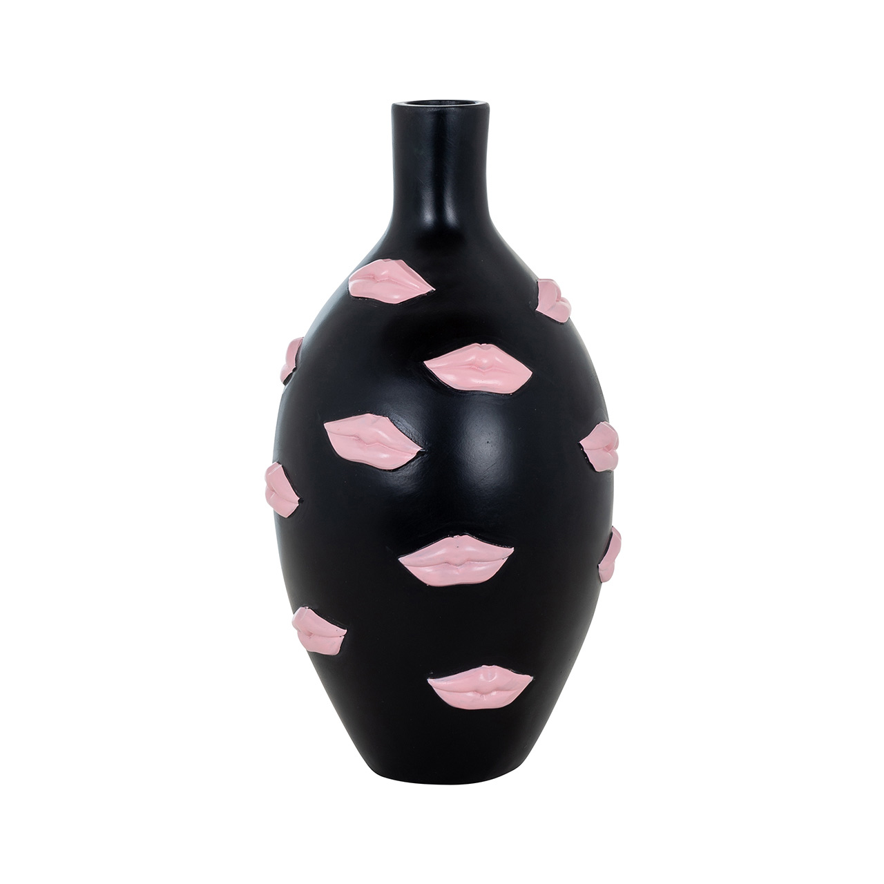 Richmond Decoration | Vase Kisses (schwarz) L