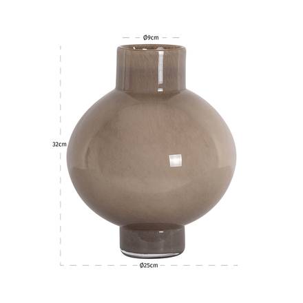 Vase Celina klein (Braun)
