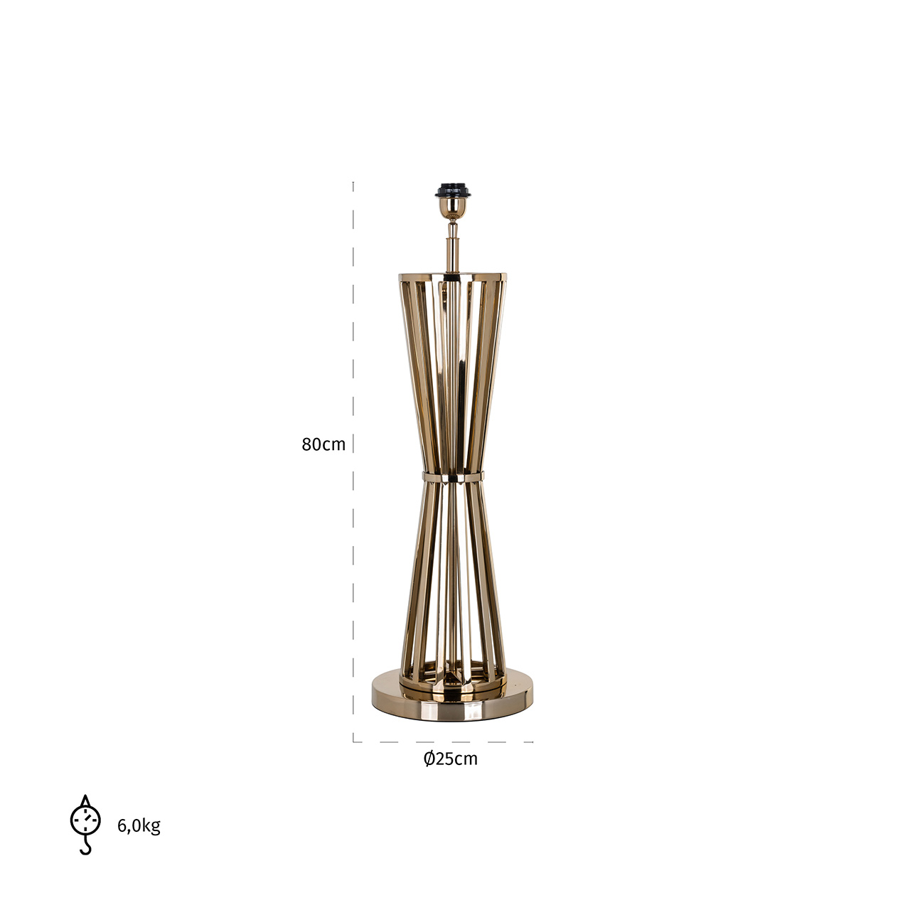 Tischlampe Jaina (gold)