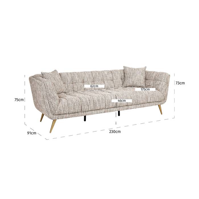 Sofa Huxley trendy nature (Be Trendy 01 Nature) Sofa Huxley trendy nature (Be Trendy 01 Nature)