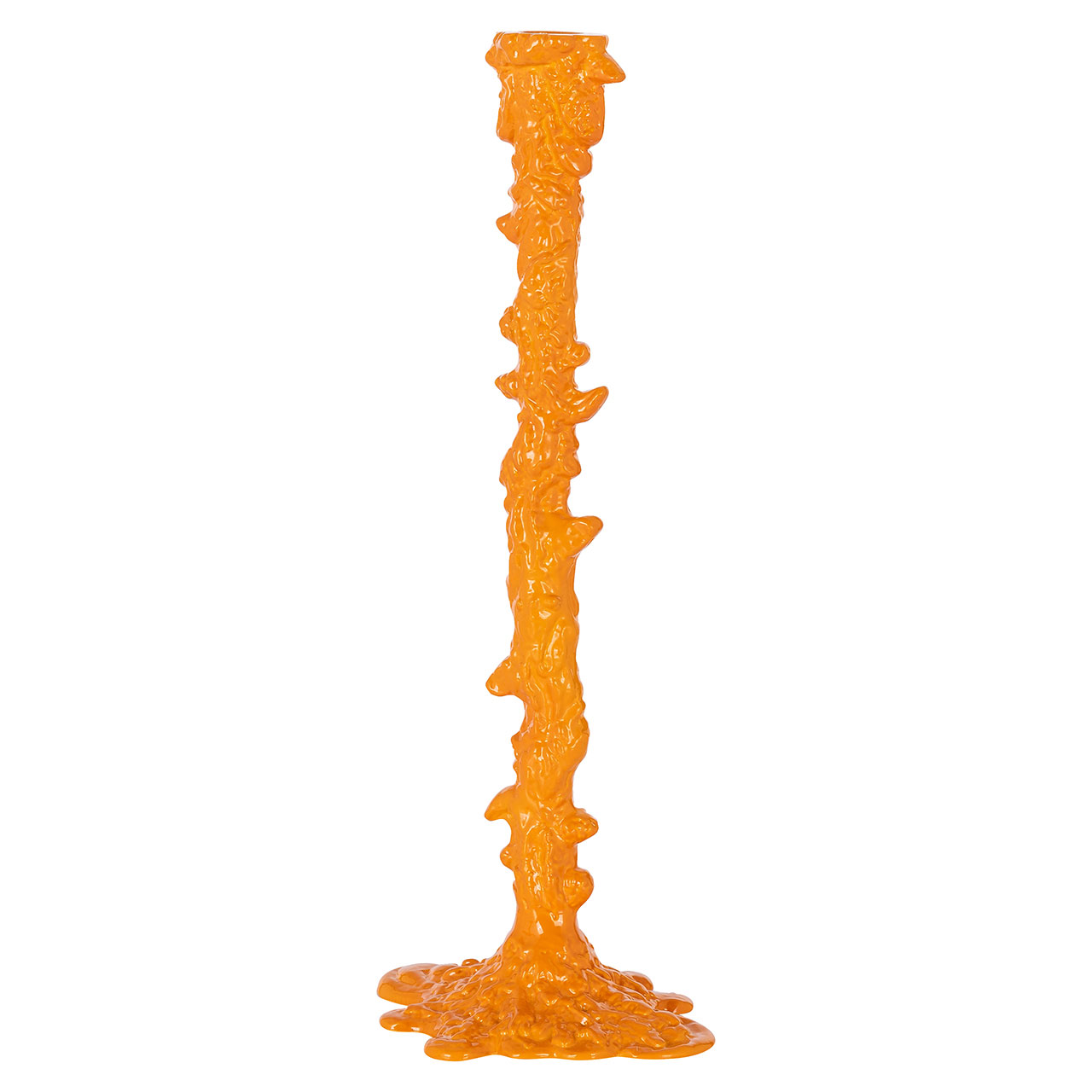 Richmond Decoration | Kerzenhalter Cyan (orange) L