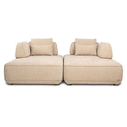 Sofa Tudor mit abnehmbarer Rückenlehne (sand olympus) Sofa Tudor mit abnehmbarer Rückenlehne (sand olympus)