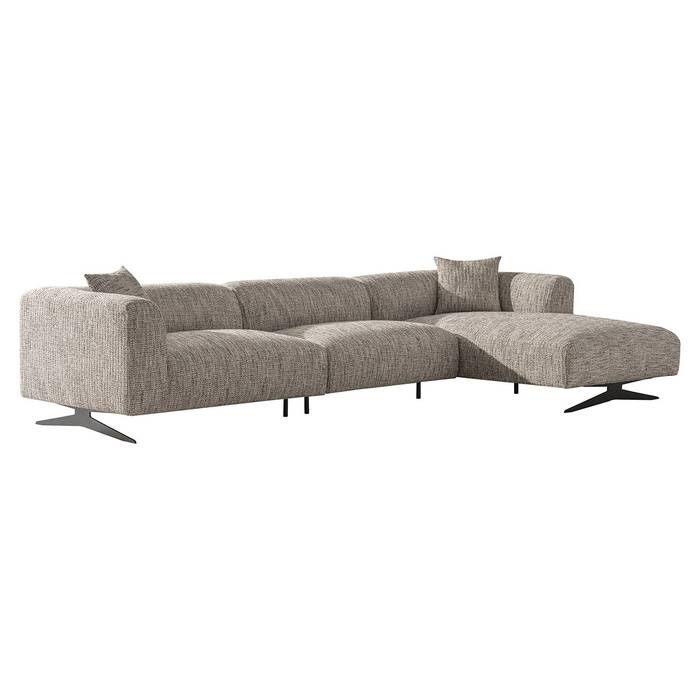 Gerne! Hier ist eine ausführliche Beschreibung des Sofas:  Das Sofa Hoxton 3-Sitzer + Lounge rechts (Be Trendy 01 Nature) ist ein elegantes und modernes Sofa in einem schönen Beige.