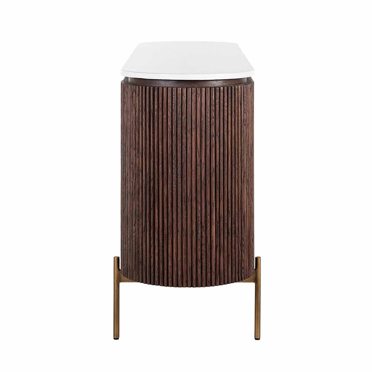 Barkley | Sideboard Barklex mit 3 Türen (brushed gold) Barkley | Sideboard Barklex mit 3 Türen (brushed gold)
