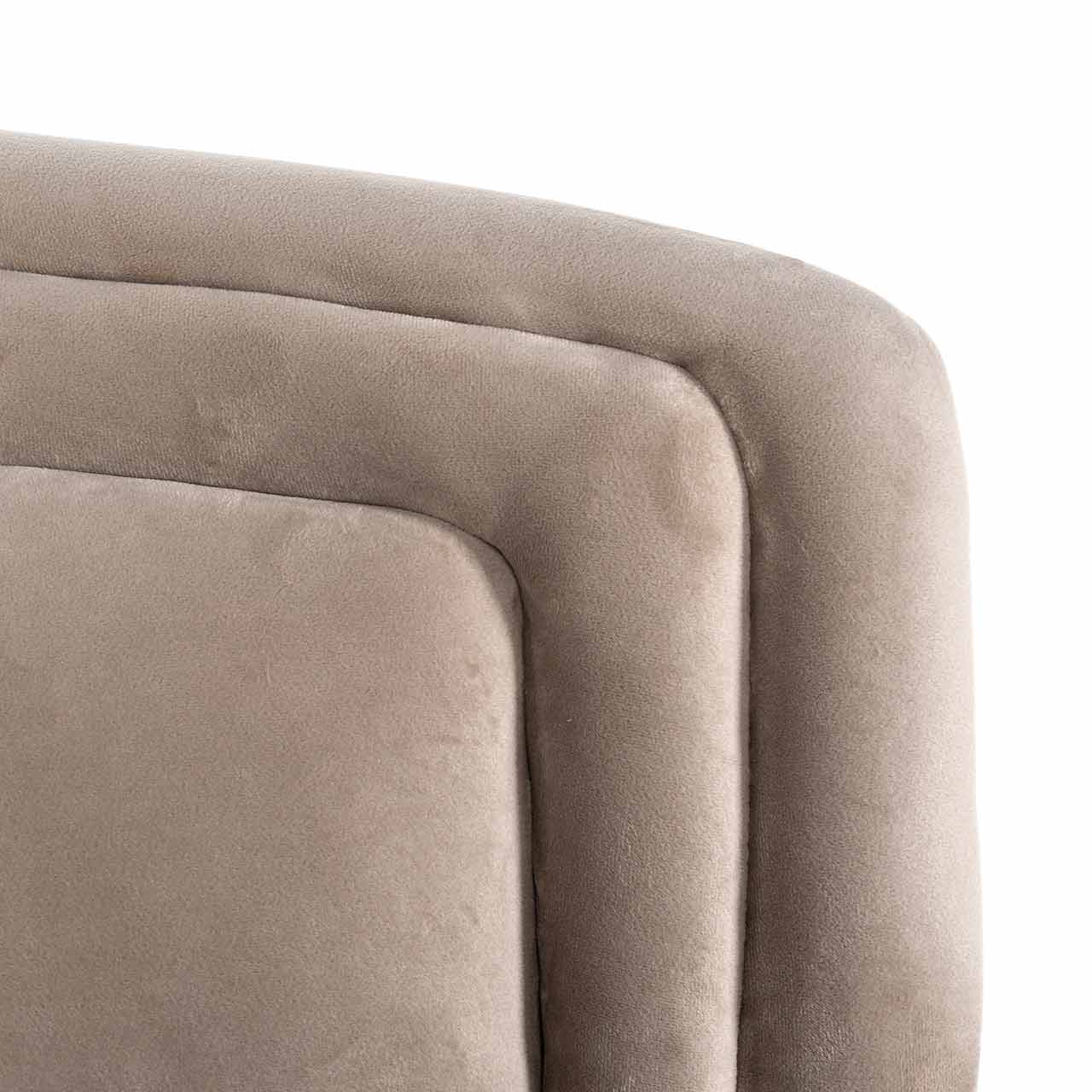 Sessel Hazel aus Samt (khaki) Sessel Hazel aus Samt (khaki)