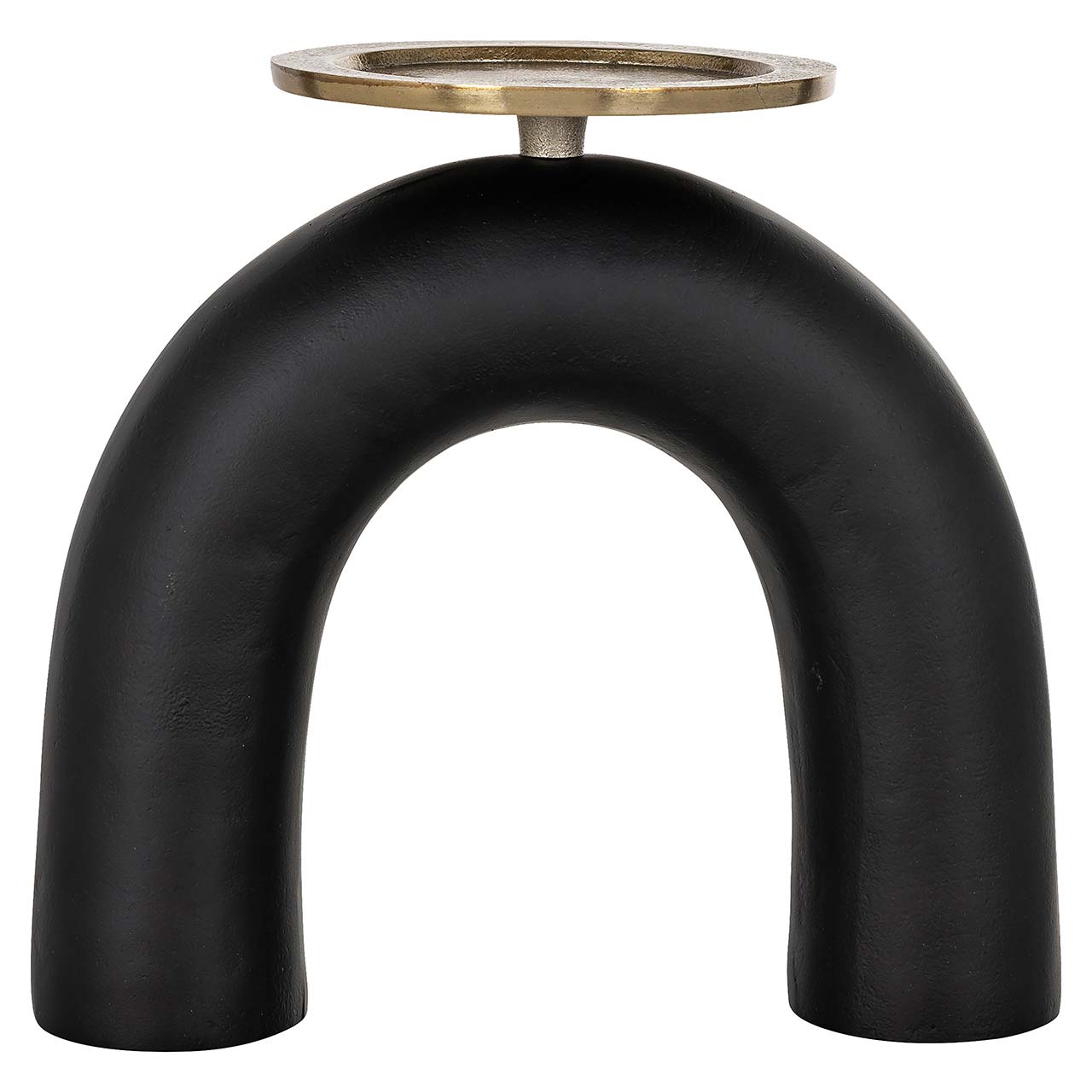Richmond Decoration | Kerzenhalter Livi (schwarz/gold) L