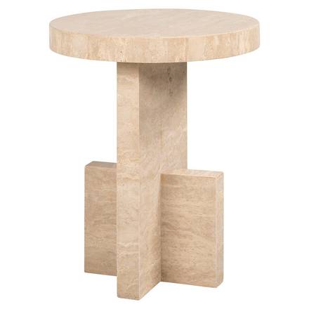 Beistelltisch Biltmore Italienischer Travertin (beige)