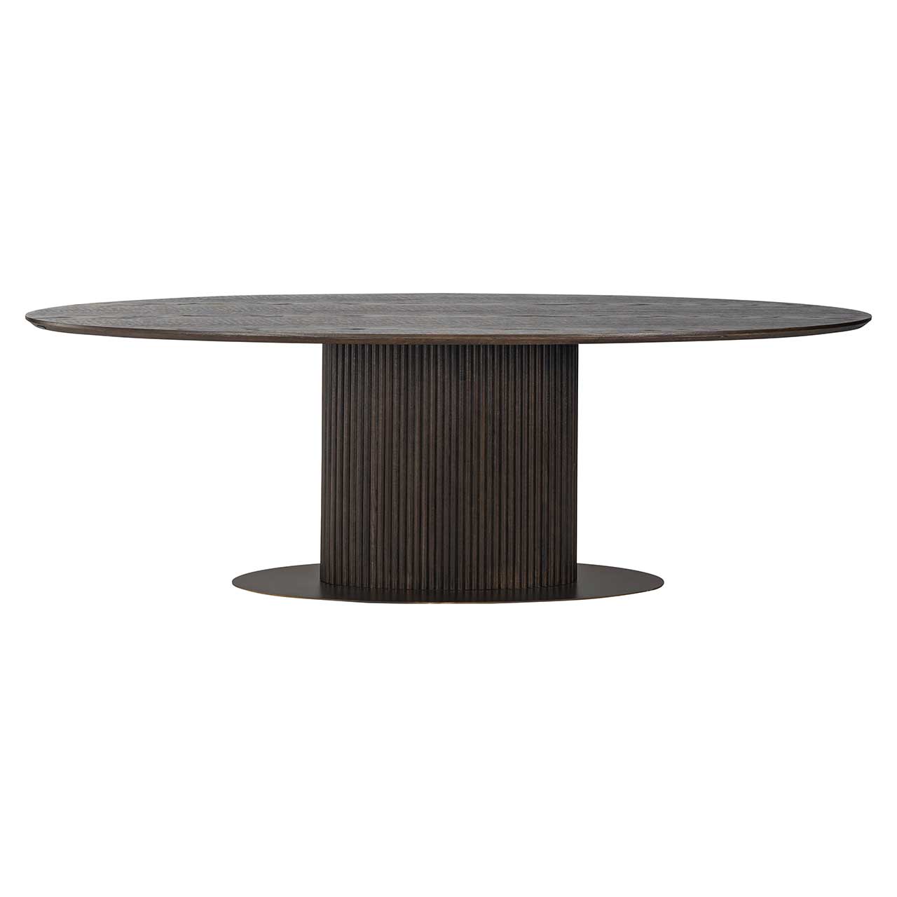 Luxor | Esstisch oval (braun) L