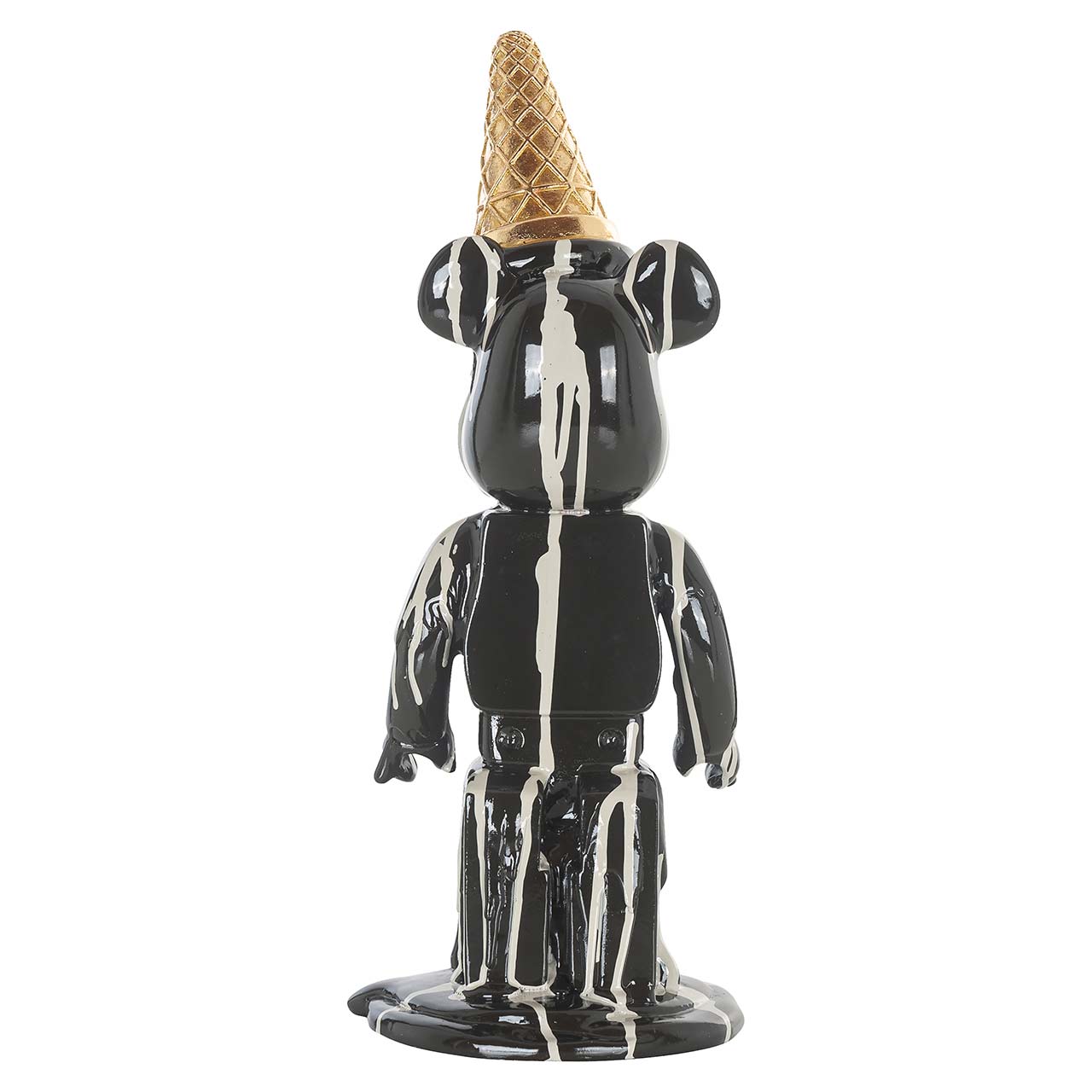 Richmond Decoration | Deko-Objekt Eisbär (schwarz)