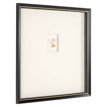 Wandbild Hanna (Schwarz/Weiß)