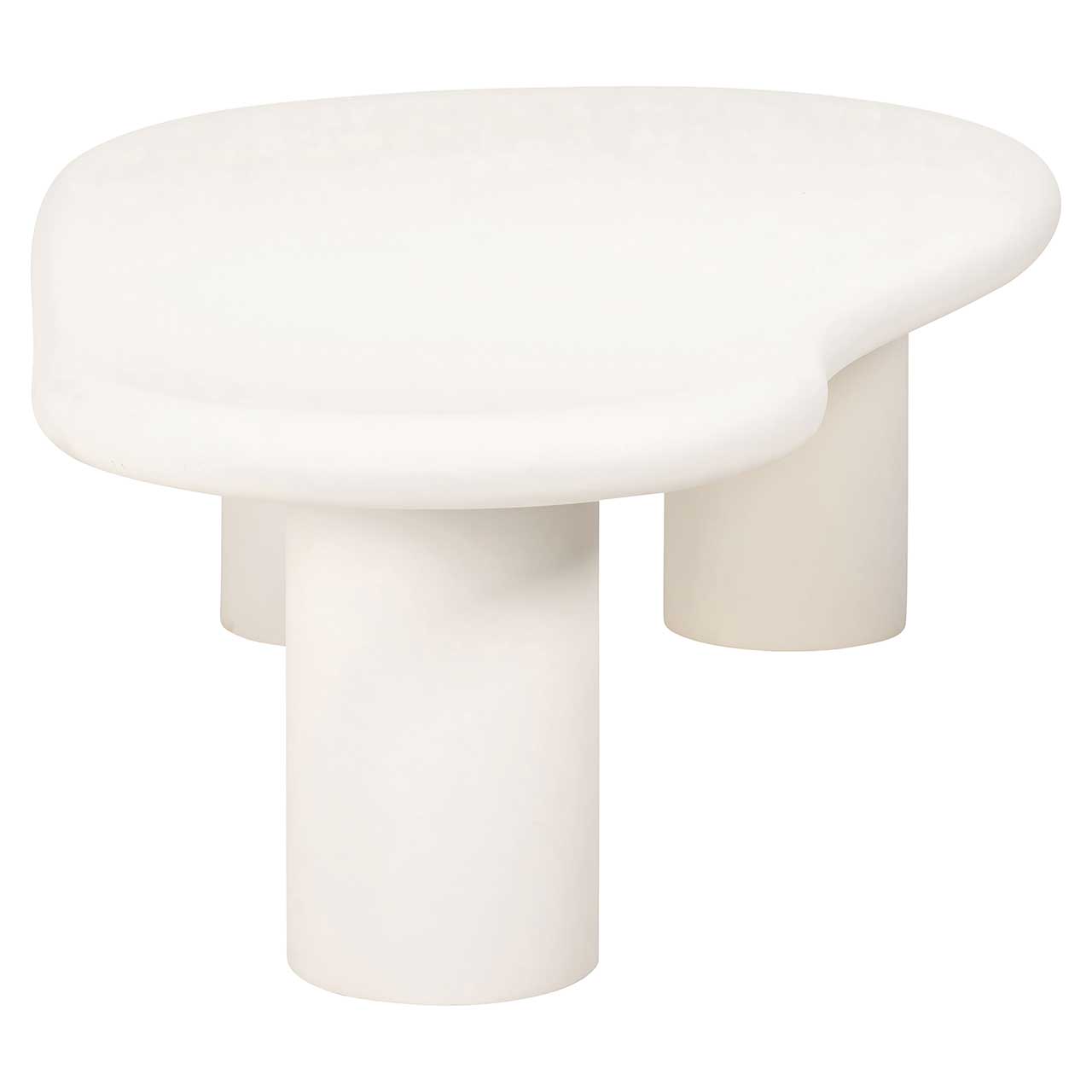 Bloomstone | Couchtisch Bloomstone (weiß) L