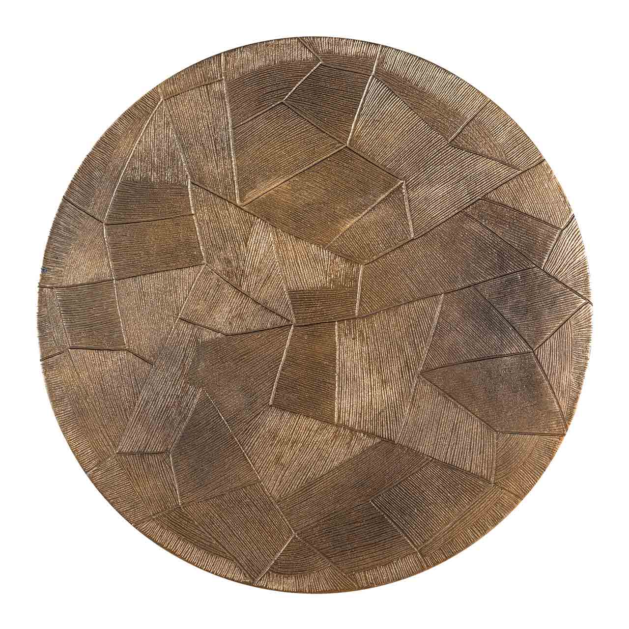 Tulum | Couchtisch 2er-Set (brushed gold)