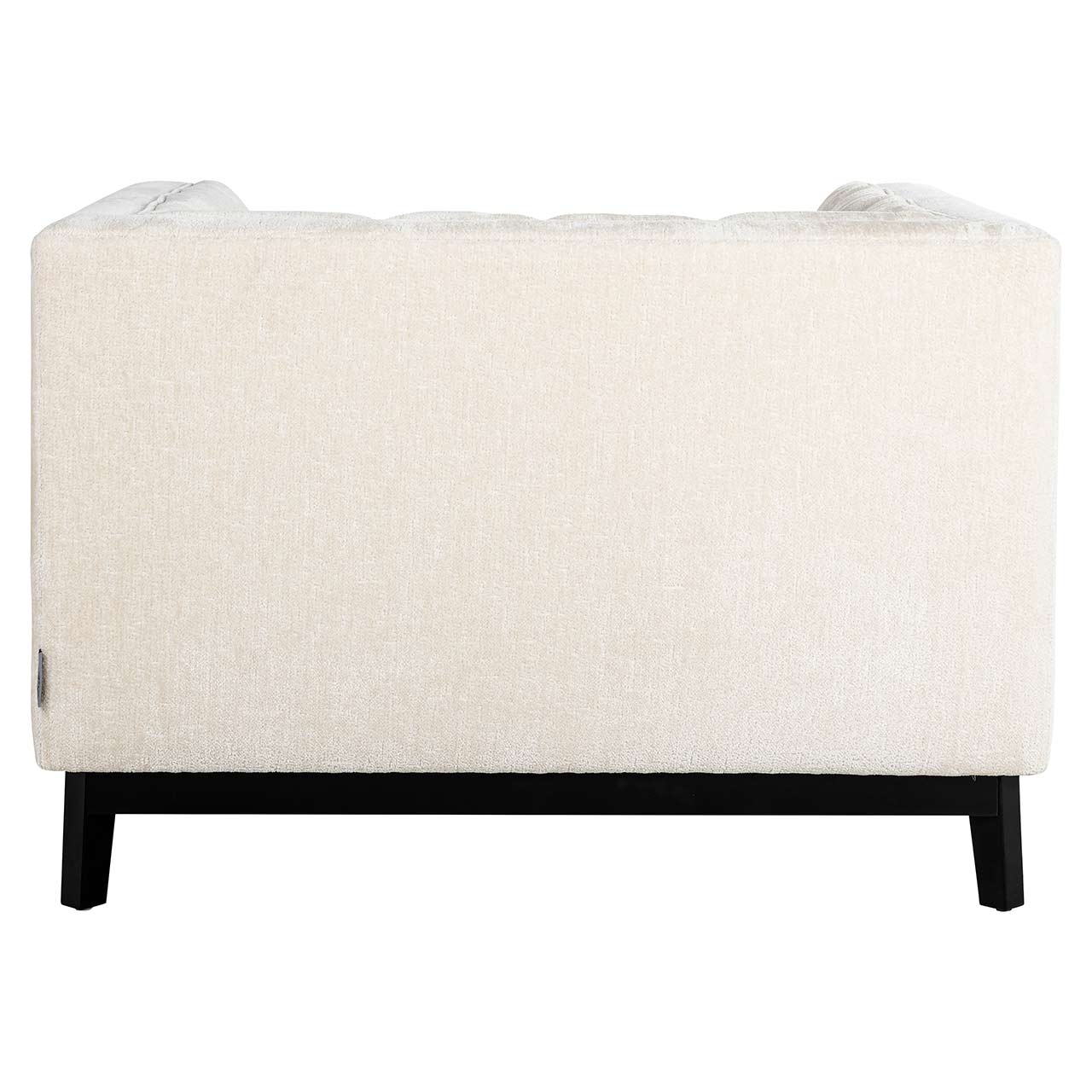 Sessel Beaudy aus Chenille (weiß) Sessel Beaudy aus Chenille (weiß)
