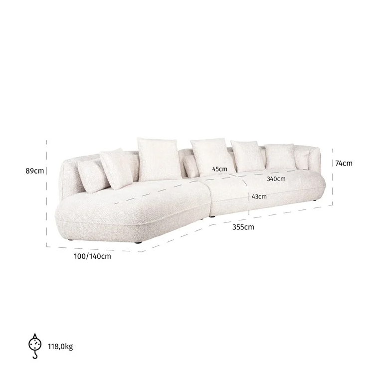 Rodina | Sofa (creme) Rodina | Sofa (creme)