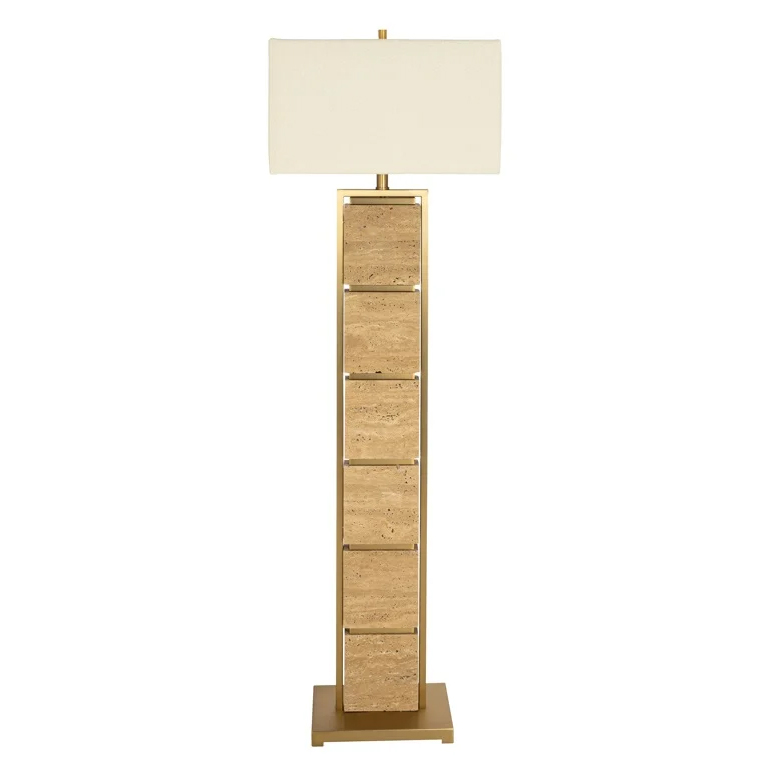 Stehlampe Meyra (gold)