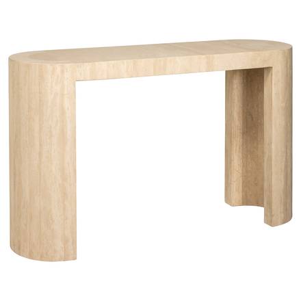 Konsolentisch Biltmore Italienischer Travertin (beige)