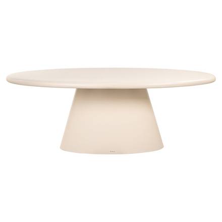 Esstisch Urban Bloom oval 220 indoor/outdoor (Sandstein)