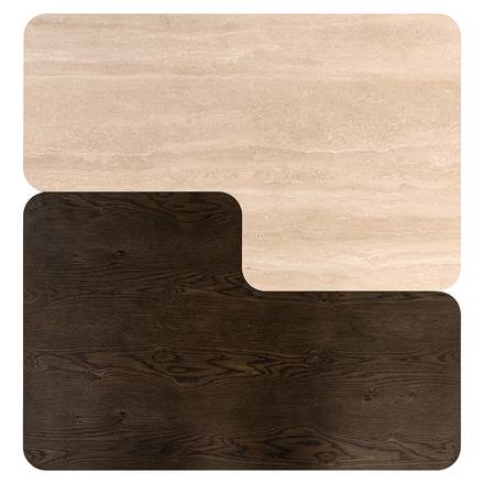 Couchtisch Nando 2er-Set (Braun) Couchtisch Nando 2er-Set (Braun)