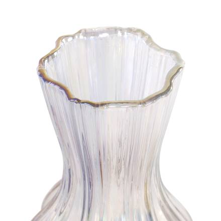 Vase Cracy klein (schillernd)