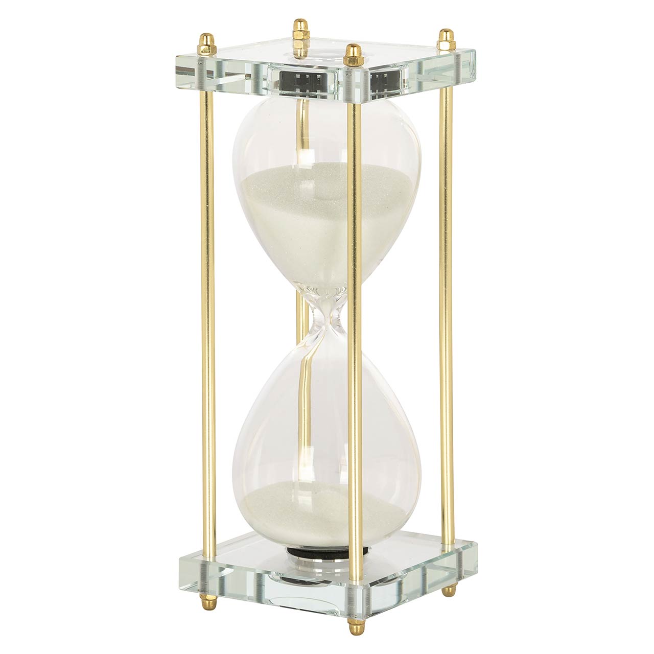 Richmond Decoration | Deko-Objekt Sanduhr Gigi (gold/weiß) L