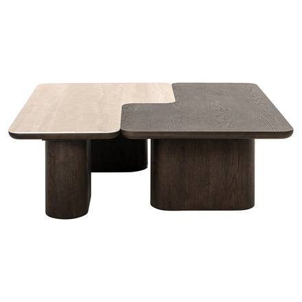Couchtisch Nando 2er-Set (Braun) Couchtisch Nando 2er-Set (Braun)