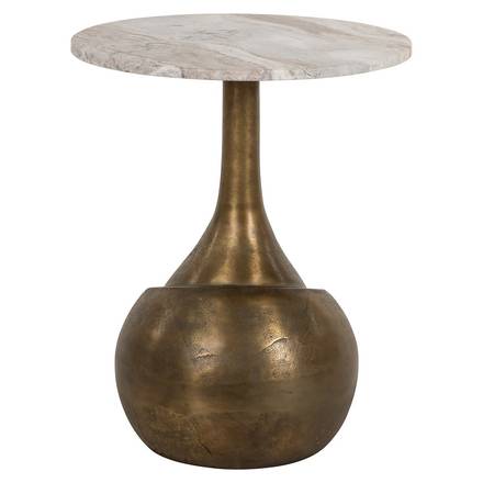 Beistelltisch Sia (Gebürstetes Gold)