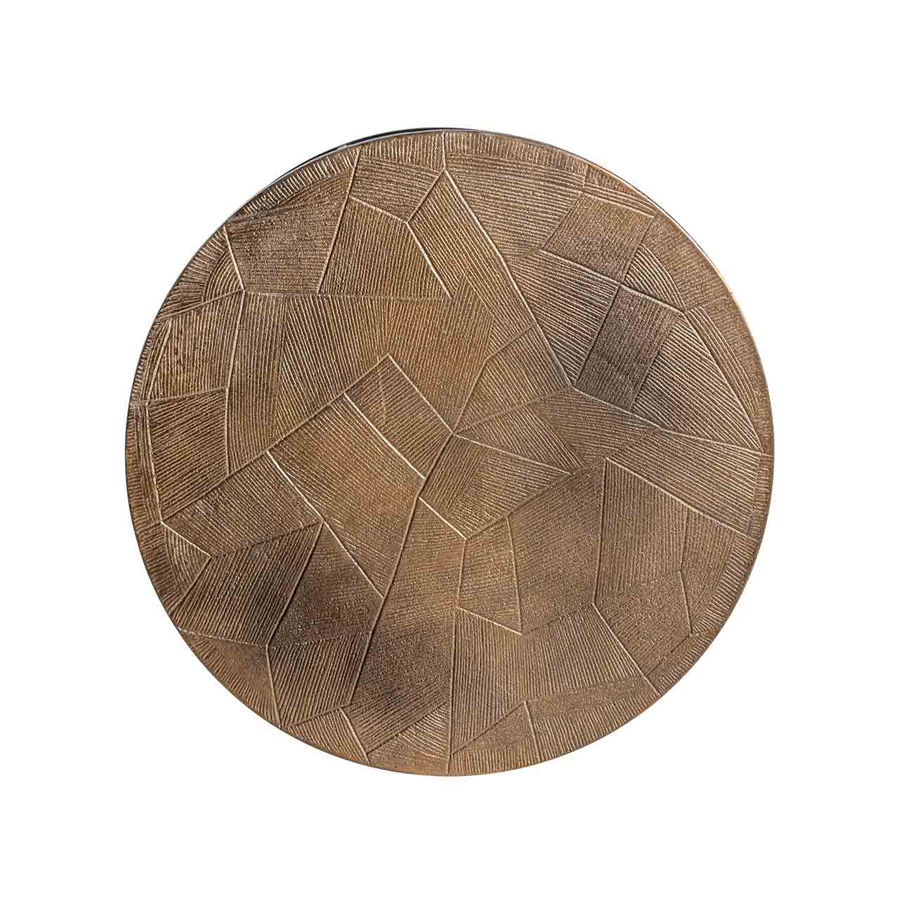 Tulum | Couchtisch 2er-Set (brushed gold)