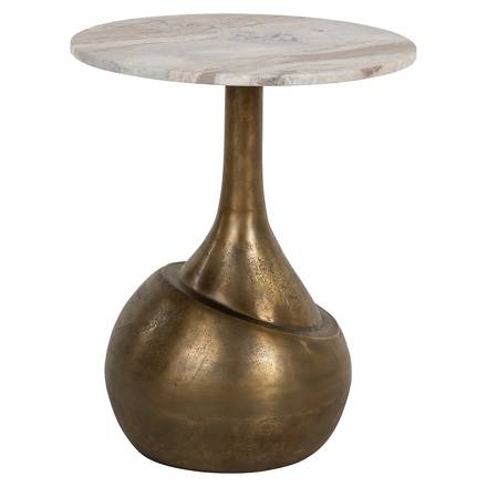 Beistelltisch Sia (Gebürstetes Gold)