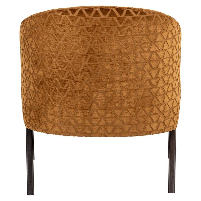 Sessel Mia (Triangle 2013 old gold) Sessel Mia (Triangle 2013 old gold), von hinten aufgenommen. Modernes und elegantes Design, ideal für stilvolle Wohnräume