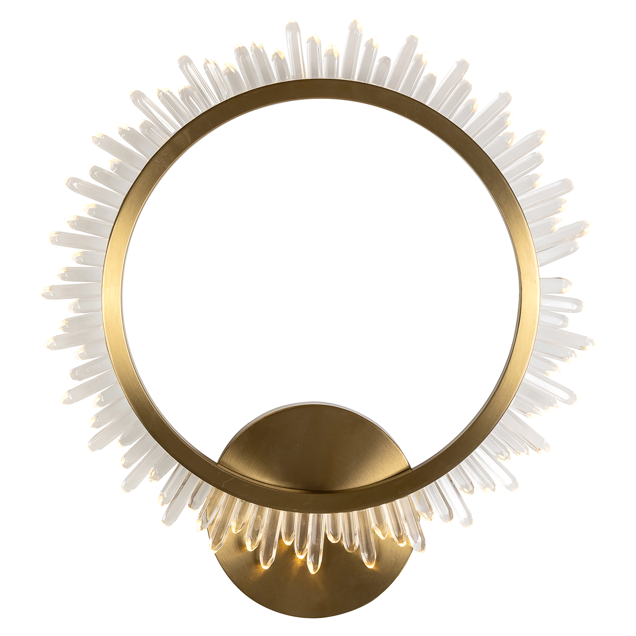 Richmond Decoration | Wandlampe Beau (brushed gold)