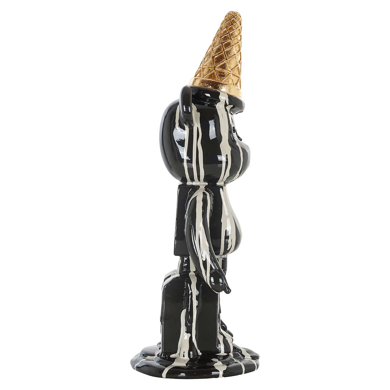 Richmond Decoration | Deko-Objekt Eisbär (schwarz)
